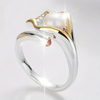 Vintage Gold & Silver Pearl Ring