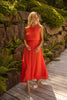 Lisa | The summer dress in bright orange
