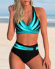 Printed Crossover Bikini