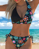 Vintage Print Two-Piece Bikini