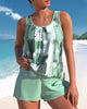 Coconut Print Tankini Set