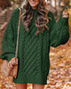 Relaxed-Fit Long-Sleeve Sweater in Solid Colour