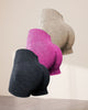 Simple High-Waist Solid Colour Shorts