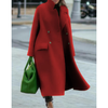 Alba | Long Double-Breasted Warm Coat for Women