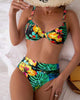 Sexy Printed Push-Up Triangle Bikini