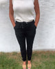 Casual Stretch Solid Pants