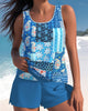 Two-Piece Tank-Style Swimsuit