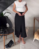 Simple Solid Colour Casual Asymmetric Pants