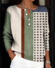 Long-Sleeve Colour-Block Sweater