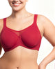 Unpadded Comfort Smoothing Bra with Wide Straps