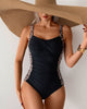 Leopard Print One-Piece Swimsuit