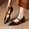 Joria | Pointed-Toe Mary Jane Pumps