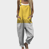 Victoire | Contrast Polka Dot Jumpsuit