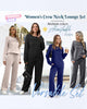 Round Neck Top & Drawstring Pants Set