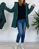 Trendy Solid Colour Coat with Zipper and Removable Button