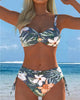 Elegant Printed Two-Piece Bikini