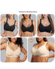 V-Neck Mesh Wire-Free Bralette with Great Support