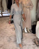 Elegant Pleated Solid Colour Jumpsuit