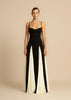 Roxanne | Elegant maxi dress with contrasting ruffles