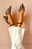 Viola - Zebra print heels