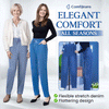 ComfiJeans | High-Waist Ultra-Stretch Mom Jeans