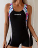 Sporty Tank-Style One-Piece Swimsuit