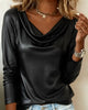 Elegant Scoop-Neck Top