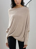 Amaris | Oversized Sweater with Convertible Collar