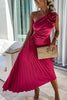 Lizbeth -  Flower Shoulder Maxi Dress