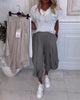 Casual Solid Balloon-Fit Pants