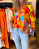 Long-Sleeve Shirt in Colourful Casual Style
