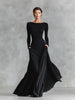 Rubi | Elegant Black Maxi Dress