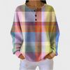 Adèle - Colourful Plaid Sweater