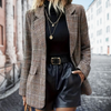 Ivanna | Casual Elegant Plaid Blazer