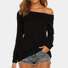Samiyah | Off-Shoulder Long-Sleeve Blouse