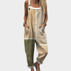 Juliette | Natural Stripe Jumpsuit
