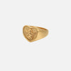 Heart-Shaped Angel Ring