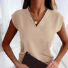 Nicole | Elegant Sleeveless V-Neck Top