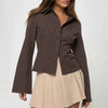 Odetta | Chic Peplum Blouse