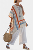 Caevan | Asymmetrical Blouse & Linen Pants