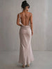 Cassiane - Satin Flower Dress