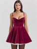 Sevy | Elegant satin dress