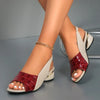 Whitney | Elegant Leather Sandals
