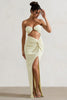 Cancun | Ecru Strapless Maxi Dress