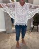 Elegant V-Neck Blouse