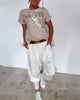 Fashion Solid Cropped Pants