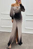 Julieta - Gradient Off-Shoulder Gown