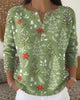 Christmas Tree Print Sweater