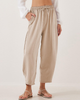 Casual Drawstring Pants with Pocket