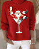 Fitted Turtleneck Christmas Sweater